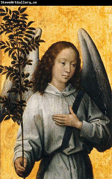 Hans Memling Angel with an olive branch